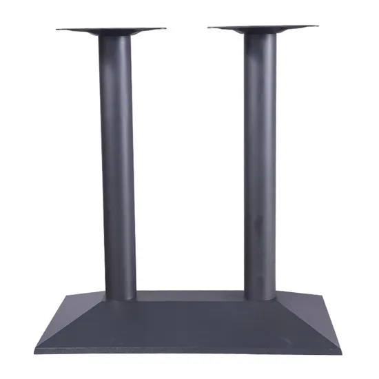 Round Marble Glass Furniture Restaurant Steel Metal Table Base