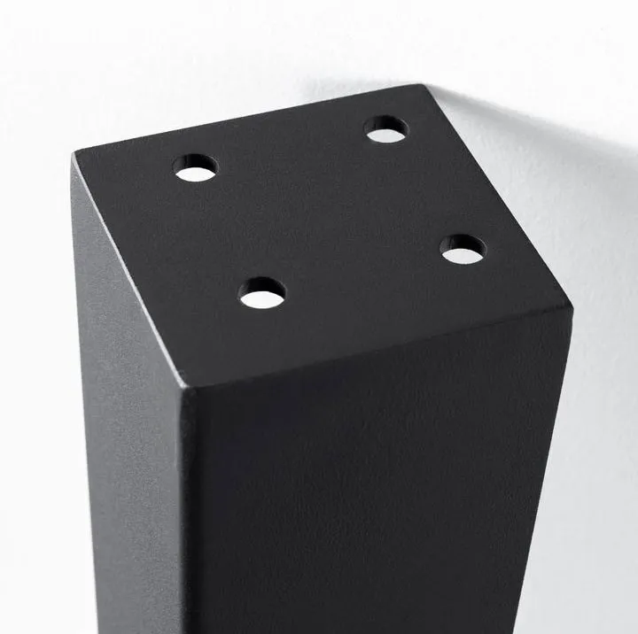 Industrial Modern Desk Metal Cast Iron Bench Dining Coffee Tapered Table Legs