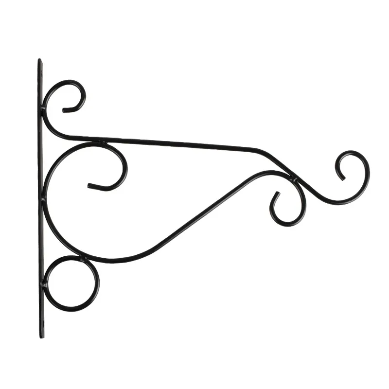 Garden Heavy Duty Metal Brackets Hanging Plants Bracket Hook for Bird Feeders