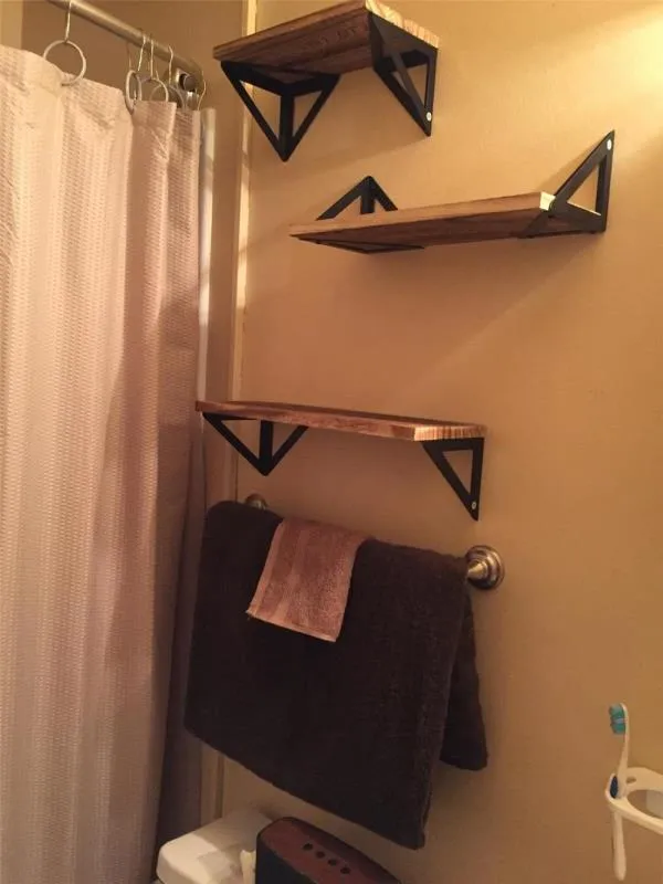 Floating Shelves Brackets Wall Mounted Rustic Wood Wall Storage Shelves Brackets