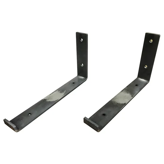 Iron L Shaped Angle Art Practical Bracket Corner Brace Support Shelf