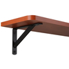 Shelf Bracket Powder Coated Iron Metal Floating Wall Shelf Bracket