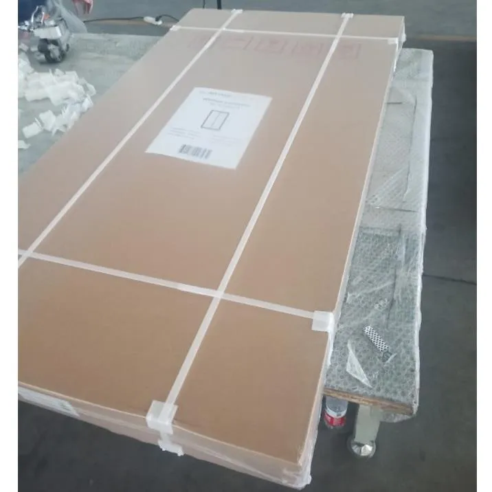 Fashion Steel Framed Swing Glass Door with Door Lock