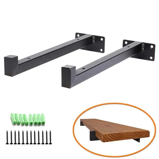 Industrial Iron Wall Mounted Supports Brace Shelf Brackets