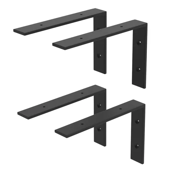 Price 90 Degree L Shape Angle Wood Wall Shelves Brackets Kitchen