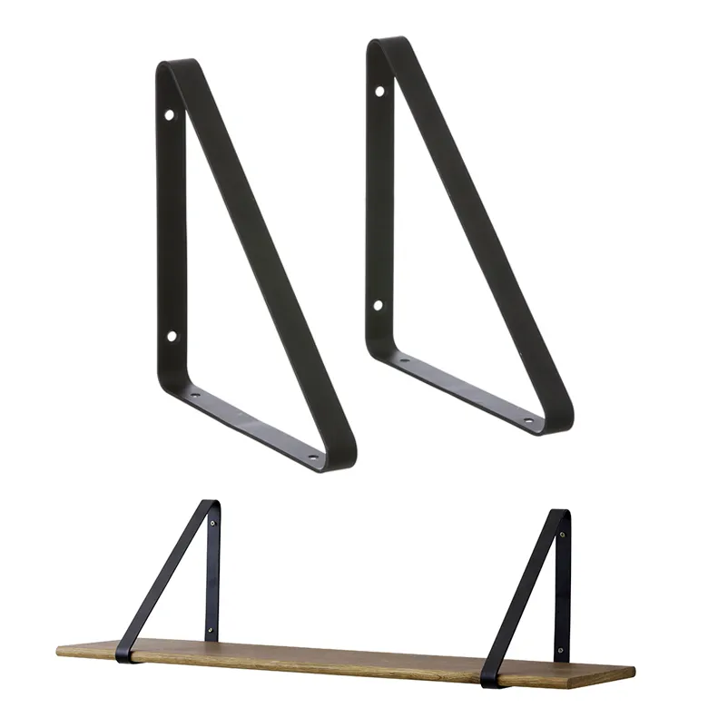 Shelf Brackets Rustic Black Shelf Bracket Iron Shelf Bracket