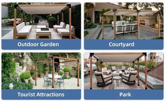 Elevated Wood Stand Kit Outdoor Garden Steel Pergola Brackets Pergola Kits