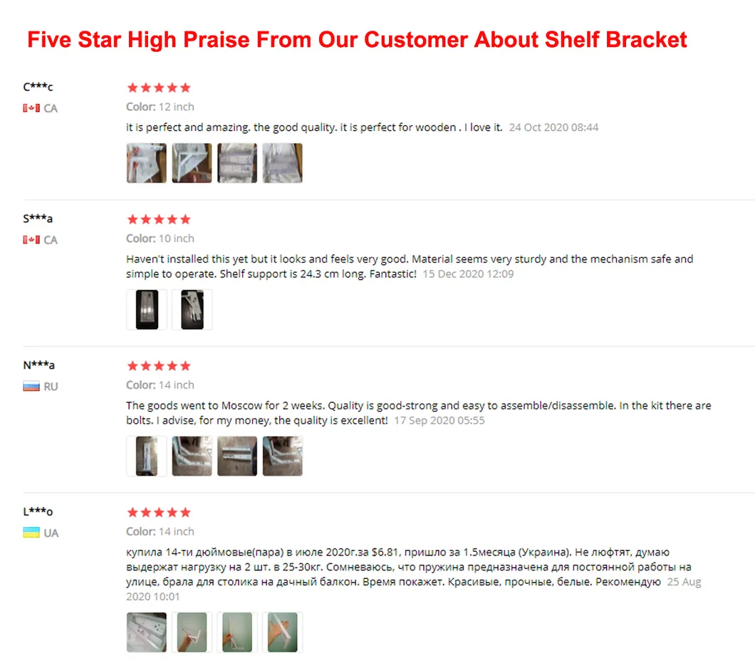 Metal Triangle Table Bench 14/16 Inch Shelf Brackets Stainless Folding Bracket