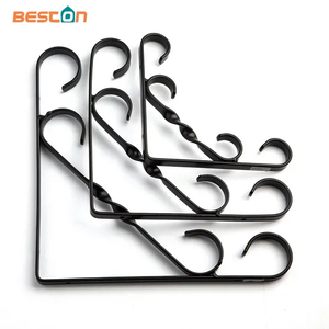 Metal Triangle Shelf Brackets Wall Fixed Load Bearing Shelf Support Brackets