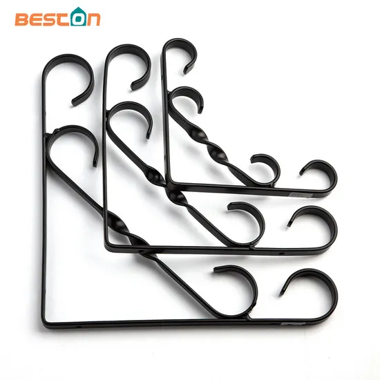 Metal Triangle Shelf Brackets Wall Fixed Load Bearing Shelf Support Brackets