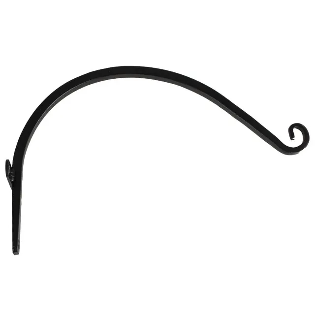 Outdoor Garden Metal Wall Hanging Plant Bracket Triangle Bracket with Rod