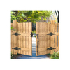 Wood & PVC Fence Iron Two Sided Gate Latch Garden Fence Gate Latch