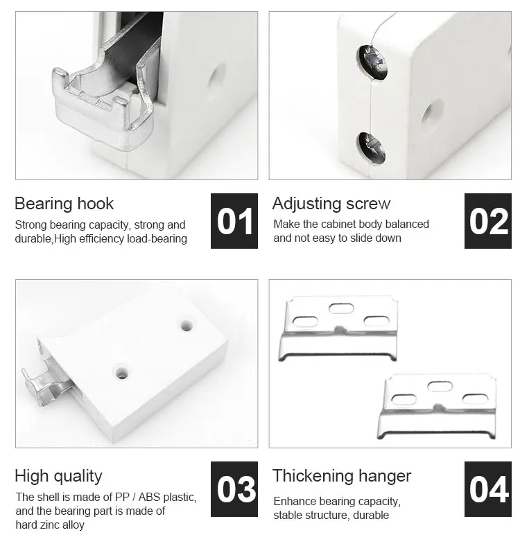 Furniture Hardware Kitchen Cabinet Hanger Bracket