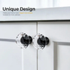 High Quality Crystal Drawers Knobs Furniture Handles and Knobs for Kitchen Cabinet
