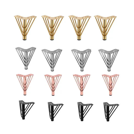 Modern Furniture Sofa Legs 12/15/18cm Sofa Feet Metal Furniture Hardware Legs
