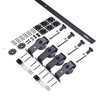 Customizable Design Black Sliding Barn Door Hardware Kit for Sliding Door