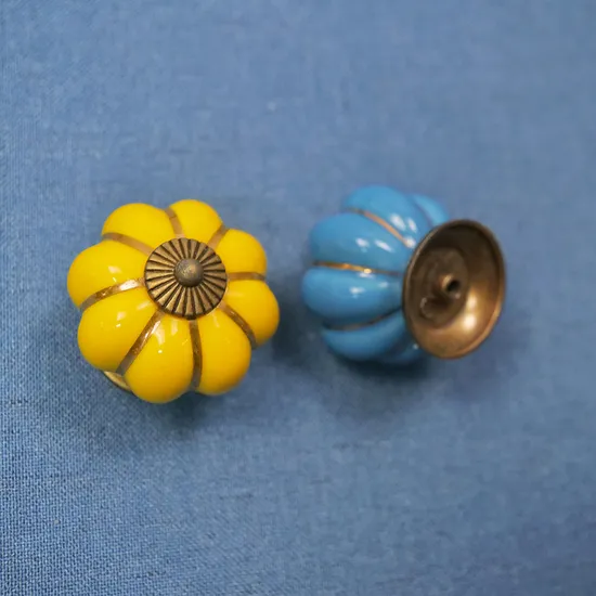 Drawer Wardrobe Cupboard Round Cabinet Ceramic Cabinet Knob