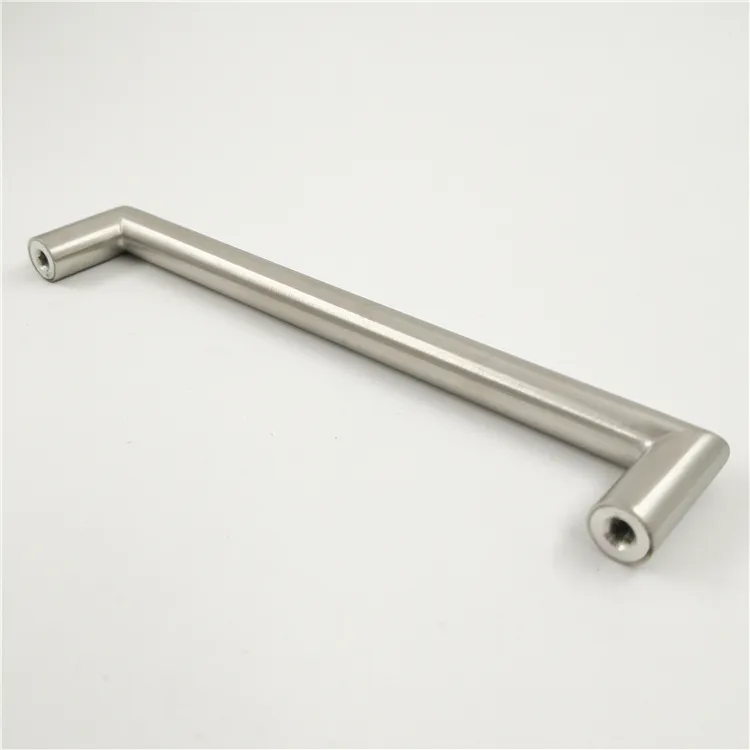 304 Stainless Steel Circular Tube Door Handle Furniture Kitchen Cabinet Pull Manufacturer