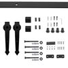 Steel Sliding Wholesale Barn Door Hardware System Concealed Sliding Door Hardware