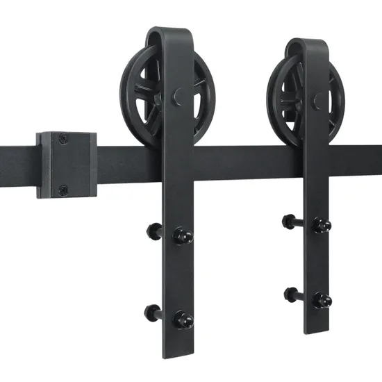 Big Wheel Sliding Barn Door Hardware Kit Rustic Hardware Barn Doors