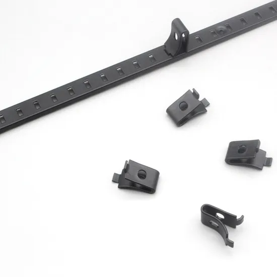 Chrome Plating Upright Channel Hanging Brackets Single Transverse Hole AA Column