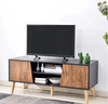 Living Room Wooden Storage Cabinet Maple TV Stand Cabinet Side Table