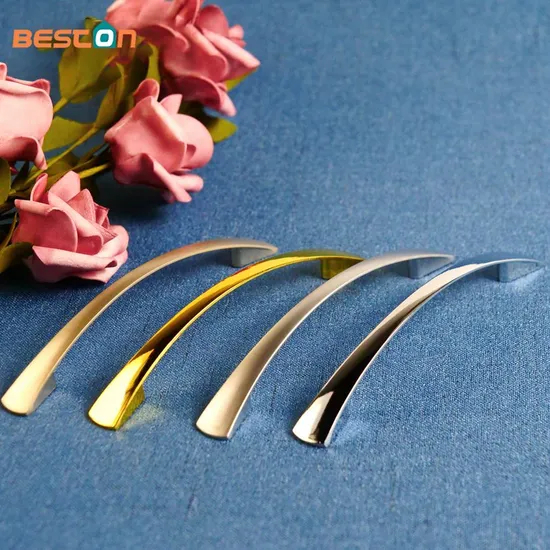 Zinc Alloy Wardrobe Kitchen Cabinet Dresser Drawer Pull Wardrobe Handle