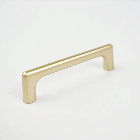 Pull Cupboard Wardrobe Handles Aluminium Profile Brushed Gold Cabinet Handles