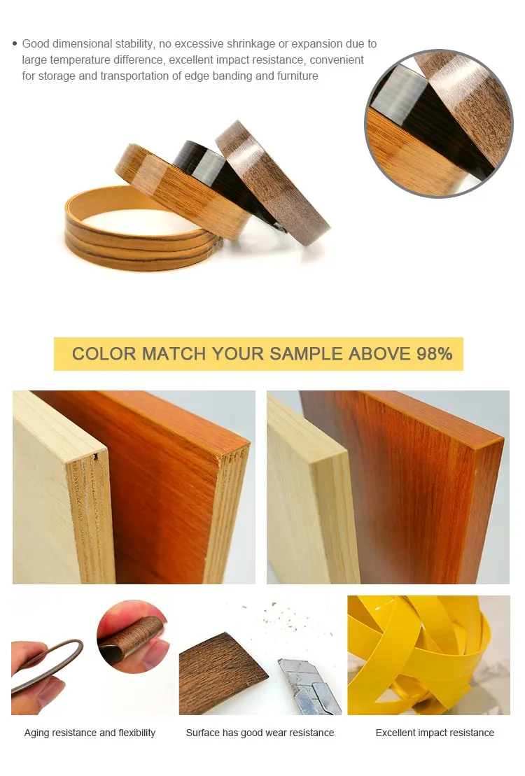 PVC Edge Banding U Shape Edge Banding Molding Edge