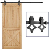 Mini Closet Cupboard Storage Cabinet Kit Sliding Barn Door Hardware
