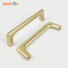 Zinc Alloy Sand Golden Door Lever Handle Cabinet Door Pull Handles