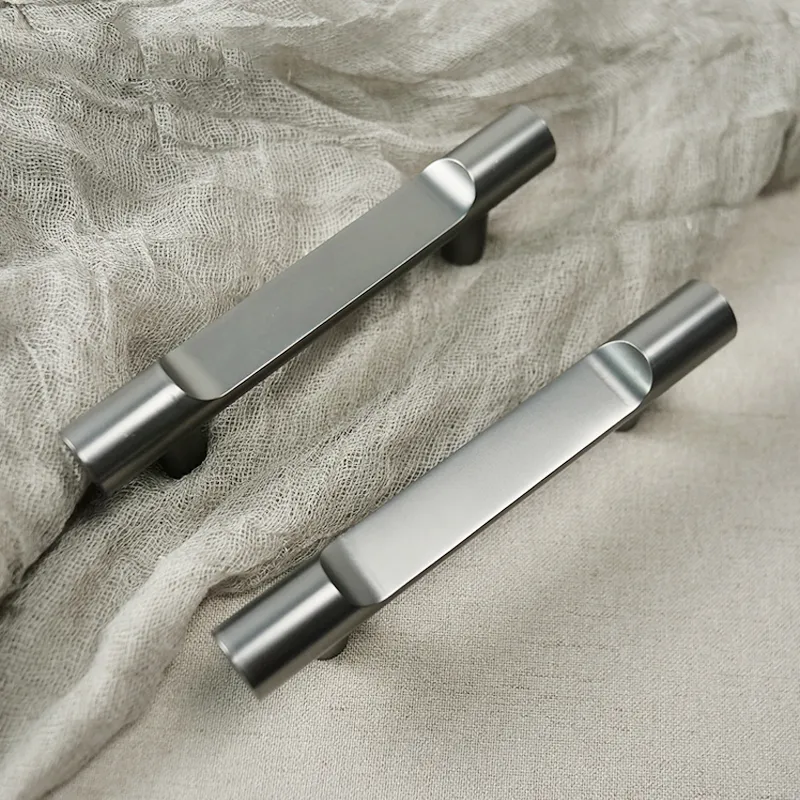 Sand Golden Door Lever Handle Cabinet Door Pull Handles