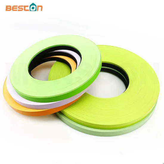 PVC Edge Band Furniture Strips Chair Sturdy Ribbon/Flat Plastic Edge Banding