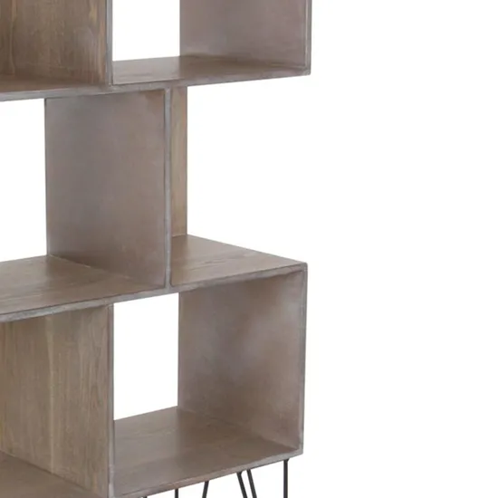 Living Room Furniture with Metal Iron Feet Storage Shelves Side Tables