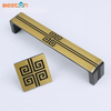 Classic Cabinet Push Pull Door Handle Solid Brass Push Pull Door Handle