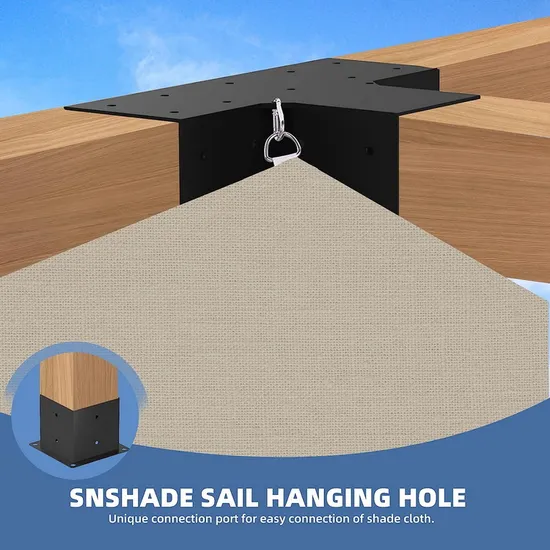 Woodwork Pergola Kit Metal Steel Wood Beams Connector Pergola Bracket