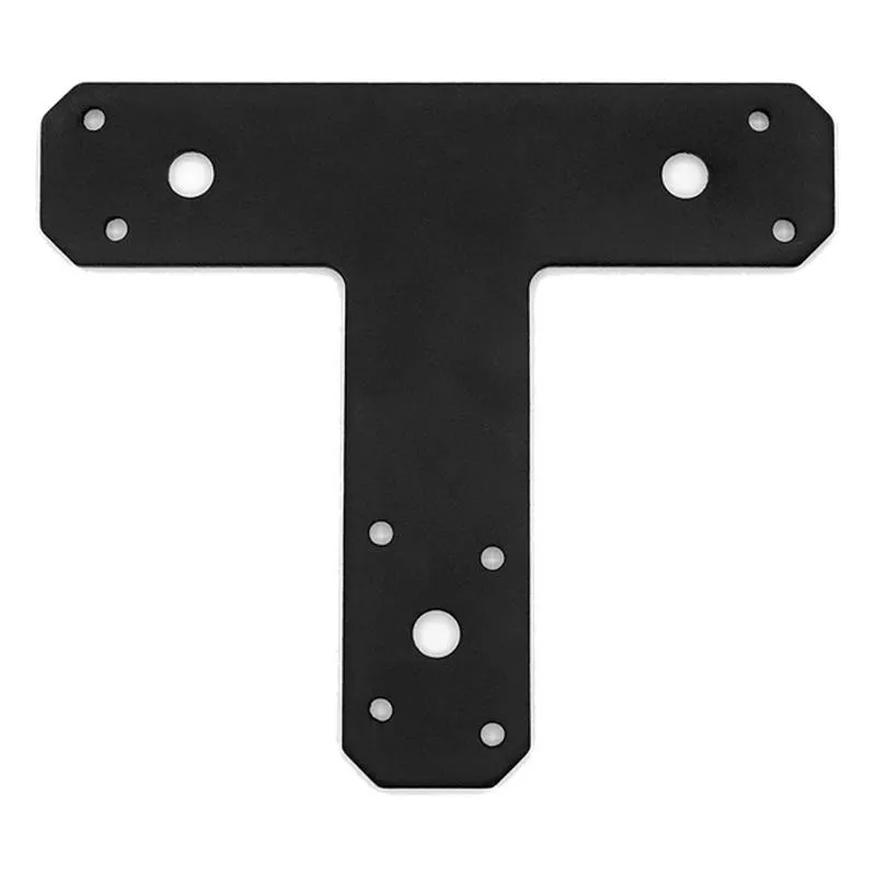 Wear-Resistant Steel Sheet Panel Matte Black Metal Connecting Bracket