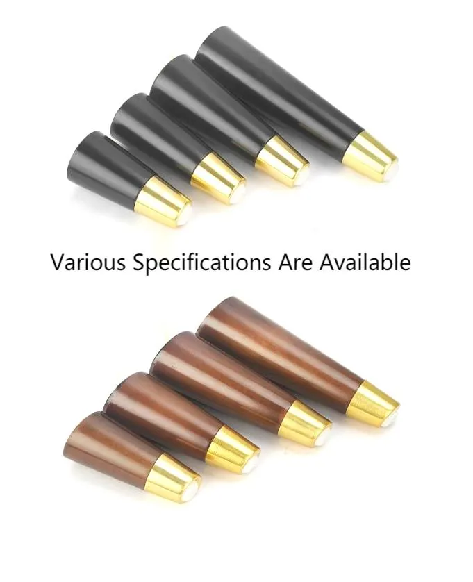 Furniture Accessories 12 Cm I-Tapered Rubber Wood Cabinet Legs