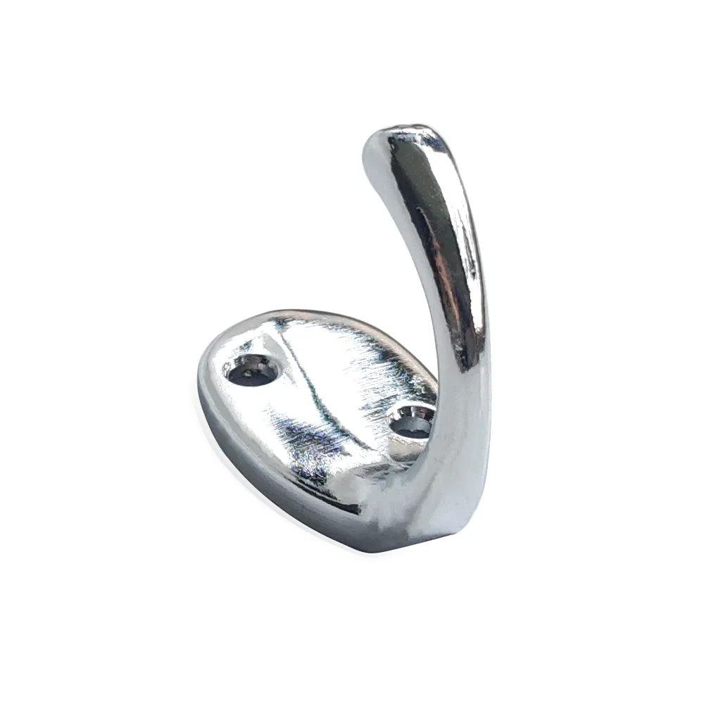 Household Chrome Display Metal Wall Hook Wall Mounted Clothes Door Hooks