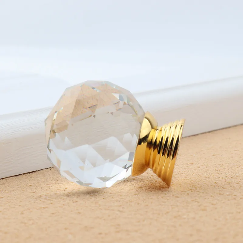 Furniture Handle Crystal Cupboard Pull Handles Cabinet Hardware Handles and Knobs