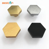 Solid Brass Hexagon Cabinet Knob Drawer Handle Pulls