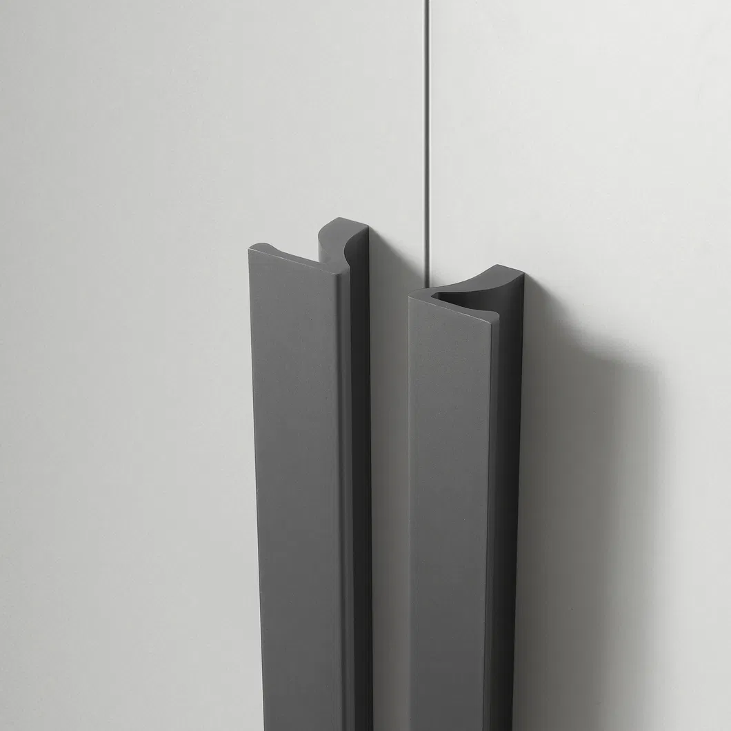 Modern 7-Figure Aluminum Alloy Furniture Cabinet Drawer Closet Door Handle