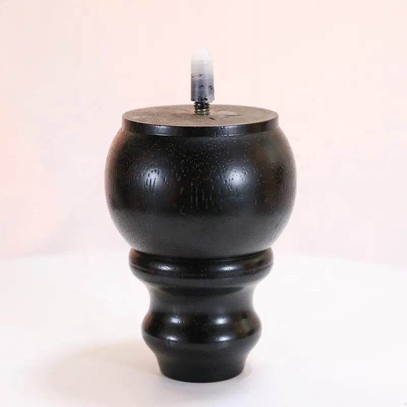 Custom Made Gourd Wood Furniture Parts Cabinet Sofa Feet Bed Legs