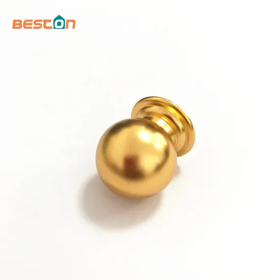 Brass Gold Stainless Steel Hollow Square Ball Finger Pull Knob