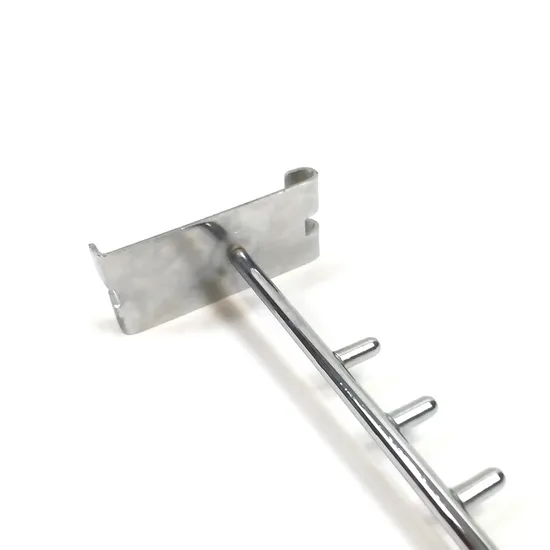 Clothes Store Convenient Accessories Grid Wall Metal Wire Display Hanging Mesh Hook