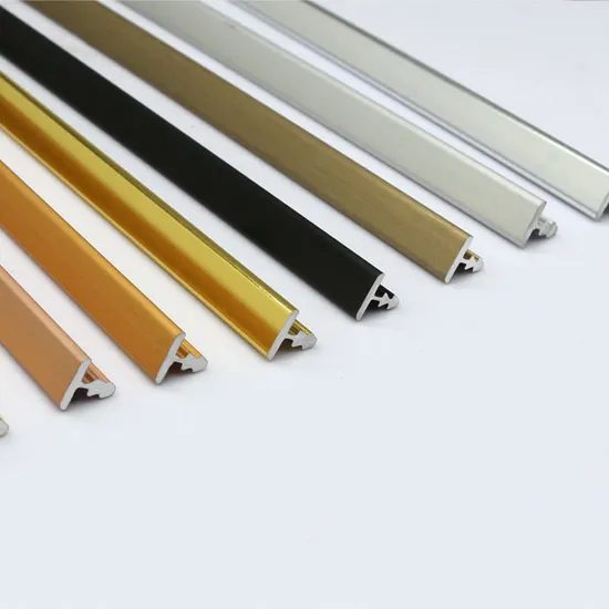Anti Slip Decorative Profile T Shape 6mm 8mm Aluminum Metal Strips