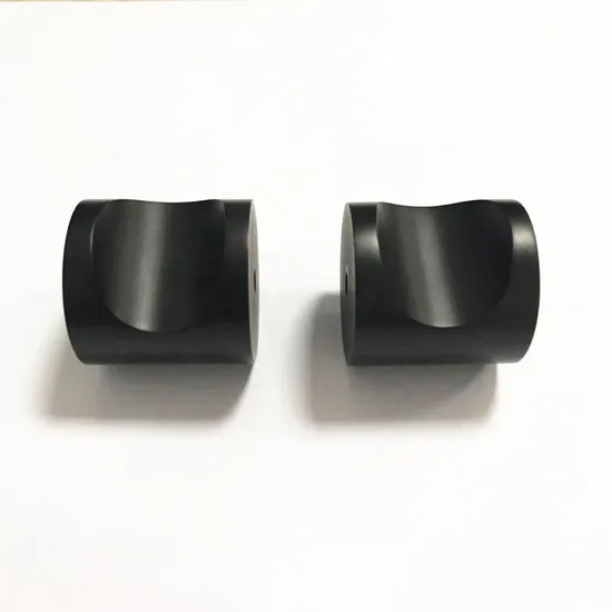 Aluminium Alloy Hardware D1064 - 30X30mm Cabinet Door Kitchen Bathroom Black Knob Pull
