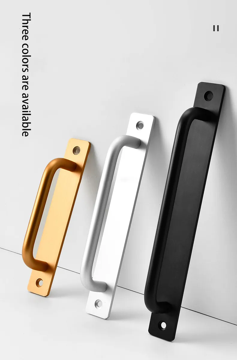Aluminum Cabinet Handle Push Pull Balcony Door Sliding Door Handle