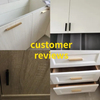 Aluminium Kitchen Handle Knob Furniture Cabinet Drawer Long Knobs Luxury Gold Handle