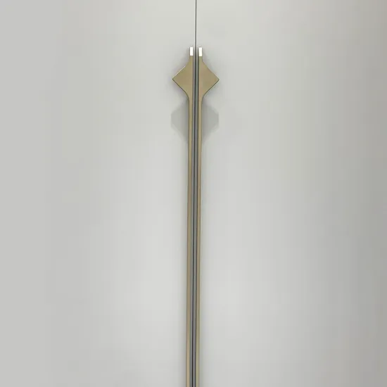 Aluminum Wardrobe Door Handle Simple Antique Gold Gray Furniture Cabinet Pull Handles